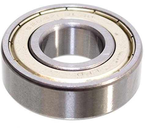 Kugellager 47 x 20 x 14 mm 6204 ZZ = 2Z Rillenkugellager Lager Metallabschirmung