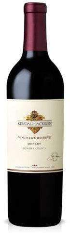 KENDALL-JACKSON Vintner's Reserve Merlot (Case of 6x750ml) USA California Sonoma County, RED WINE