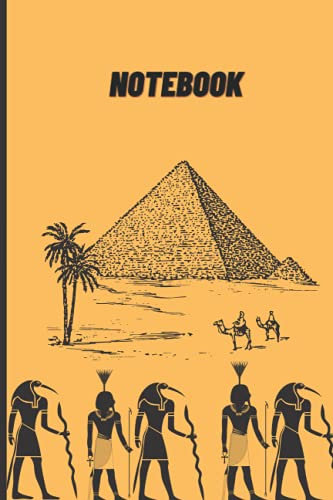 Notebook: Egypt Notebook Blank Lined Journal