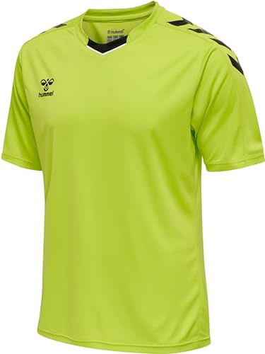 hummel hmlCORE XK Poly Jersey S/S, Lime Popsicle, XL