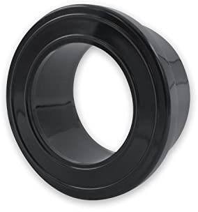 Baumaxxe PVC-U Bundbuchse mit Flansch Klebefitting I 63 mm I 2 Zoll I Ersatzteil für Kugelhähne und Rückschlagventile I Verbindungsstück I PVC Fitting I bm214