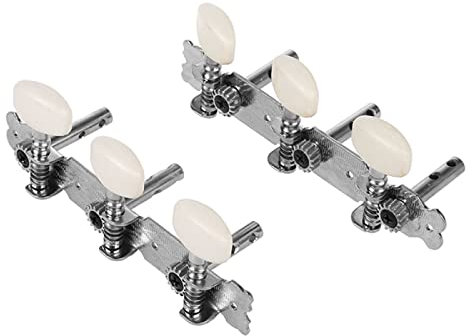 Chevilles de Réglage de Guitare, Mécaniques Tuners Pour Guitare, Chevilles D'accord de Cordes de Guitare, Clés D'accordeur de Guitare, Accordeur de Cordes de Guitare pour Guitare Folk Pop,1 Paire