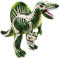 Zappi Co Kinder's Weiches Kuscheliges Plüschtier - Perfekte weiche Spielgefährten für Kinder im bedruckten Stil (30cm Länge) (Spinosaurus Dinosaurier)