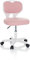 hjh OFFICE Kinder Schreibtischstuhl KIDDY TOP W Kinderbürostuhl Stoff Drehstuhl, mitwachsend, Rosa, 736425