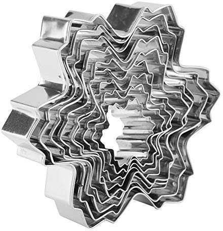 Stampi per Biscotti Fiocco di Neve Inverno Matrimonio Invernale per Tagliabiscotti