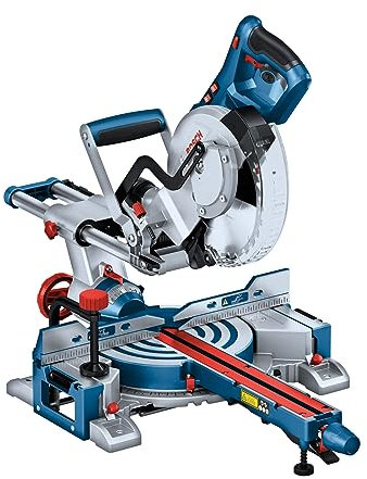 Bosch Professional Mobile Mitre Saw GCM 305-216 D (66 x 305 mm Cutting Capacity, incl. 1 x Circular Saw Blade, 2 x Workpiece Support, dust Bag, clamp)