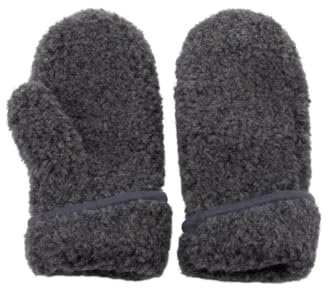 Perfect Wool Damen-Wollhandschuhe Warme Handschuhe und Handwärmer aus Merinowolle (graphit, M)