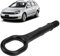 Ejoyous Gancho de Remolque para Automóvil Negro, 1T0 805 615 A ​​Gancho de Argolla de Remolque Anillo de Remolque de Parachoques Herramientas de Remolque de Parachoques de Metal Argollas