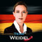 Team Weidel Aufkleber - Hochwertige, UV-beständige 10cm Sticker, Alice Weidel, AFD, Alternative für Deutschland - Ideal für Unterstützer und Sammler