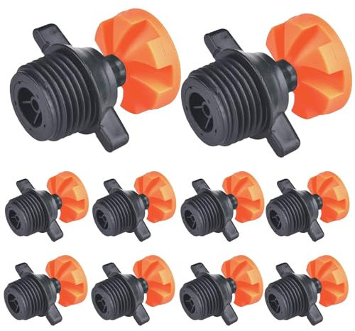 Arroseur Rotatif – 1,27 cm – Système d'irrigation, arroseur oscillant, Longue Distance pour Plantes, Jardin, Ferme