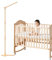 Xifamniy Braccio mobile in legno fai da te per culla, gancio mobile per bambino, supporto mobile per bambini, supporto mobile per bambini, supporto mobile per appendere il letto campana (supporto