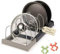 Organizador de Sartenes y Ollas Extensible con 10 Separadores. 2 Clips de Silicona Antiderrame - Soporte de Espátula. Soporte Ajustable para Almacenaje de Tapas, Ollas, Sartenes, Platos, Bandejas...