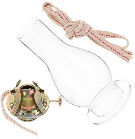 Holibanna 1 Satz Retro Öllampe Halterung mit Ersatz Vintage Lampenöl Zubehör Krallen Lampenfuß für Langlebige Nutzung für Antiker Öllampen