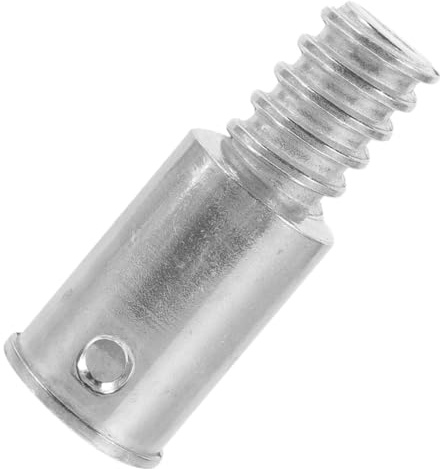 JECOMPRIS Besenstiel mit Gewinde aus Aluminiumlegierung Außengewinde 25mm Passend für Verschiedene Gartengeräte und Besenstiele für Reparatur und Austausch