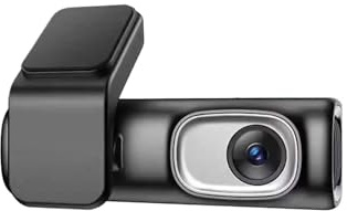 Cámara Dual para automóvil HD de 1080p, cámara para Tablero Delantera y Trasera Coche para cámara de salpicadero 4K+1080P Dual Delantera Trasera visión Nocturna WDR Coche DVR(D600,None)