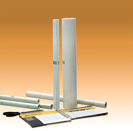 APLI 119150 - Couvre-livre à adhésif repositionnable en rouleau - 0,50 mm x 10 m - 50µ