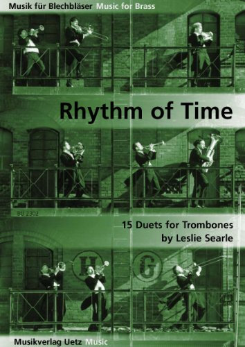 Rhythm Of Time. 15 Duets for 2 Trombones / 15 Duette für 2 Posaunen (Spielpartitur) (Musik für Blechbläser)