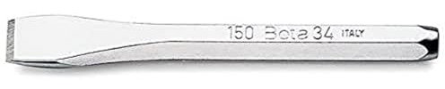 Beta 34 125 - Scalpelli piatti tipo normale cromati