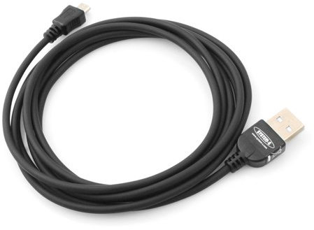 System-S 2 m Meter High Speed USB Ladekabel für doppelt so schnelles Aufladen 2X Schneller für Sony Xperia M2 Z2