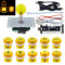 SJ@JX Arcade Game LED DIY Kit Mechanical Keyboard Switch Arcade LED Button Joystick Controller Zero Delay USB Encoder for PC MAME Retropie Jamma
