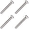M3.5mm x 40mm Long Electrical Machine Screws Light Switch Plug Socket x4