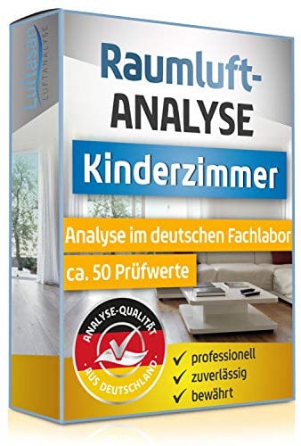 Raumluft Test fürs Kinderzimmer – Luftanalyse auf 50 Schadstoffe – professionelle Analyse im deutschen Fachlabor