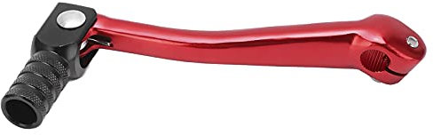 Kickstarter Roller Moped Kickstarter Kickstarter Hebel Ersatz, Motorrad Kickstarter Hebel Pedal Kickstarter Dirt Bike Sensitive CNC Aluminium Universal Motorradzubehör (Rot)