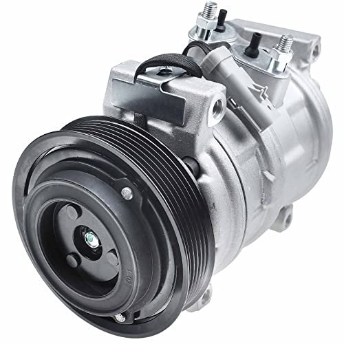 Frankberg Compressore dell'aria condizionata con frizione Diesel Compatibile con Voyager IV RG RS 2.5 CRD 2000-2008 2.8 CRD 2004-2008 05005420ADA, olio preconfezionato