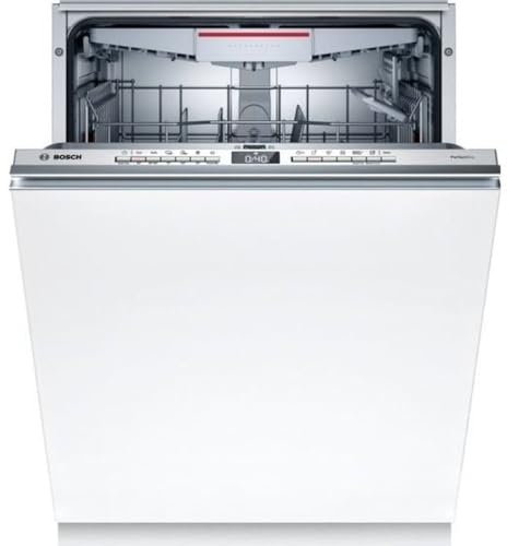 Bosch SBD6TCX00E Serie 6 Smarter Geschirrspüler Vollintegriert, 60 cm breit, Besteckschublade, Silence Programm besonders leise, PerfectDry mit Zeolith trocknet sogar Kunststoff