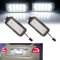 Beneges 2 Stücke Fehlerfrei Xenon Weiß LED Kennzeichenleuchte Kompatibel mit 2006-2018 Ford Fiesta Focus Escape C-Max Mondeo Galaxy S-Max, 2008-2016 Jaguar XJ (X351) XF 542119, 585965