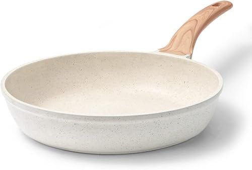 CAROTE Padella 20cm Antiaderenti,Padelle universali,Wok con Rivestimento Antiaderenti Per tutte le fondi di calore Induzione