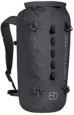 ORTOVOX TRAD 22 DRY, black steel, 22 Liter