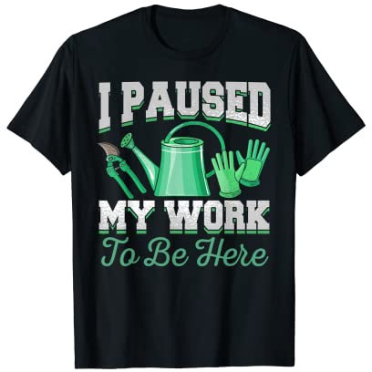 Lustiges Botaniker Schrebergarten Hochbeet Garten Design T-Shirt