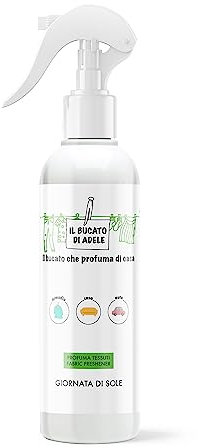IL BUCATO DI ADELE il bucato che profuma di casa | Profuma Tessuti Spray, Fragranza Giornata di Sole, Formato 250 ml