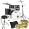 Pearl Export EXX725Z/C31 - Set di piatti Sabian SBR + sgabello + bacchette keepdrum