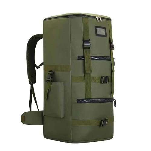 FLYIFE Wanderrucksack,130L Großer Survival Backpacker Rucksack,Wasserdichter Ultraleicht Faltbarer Kampfrucksack Trekkingrucksack,Ripstop und wasserfest