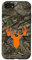 Hülle für iPhone SE (2020) / 7 / 8 Hirsch Jagd Schwarz Braun Orange Baum Camo Camouflage
