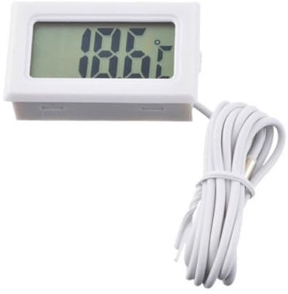 PRETYZOOM Home Office Digital Kühlschrank Mini Sensing Tragbare Temperatur Und Feuchtigkeit Gauge Display 2 Stücke Pack