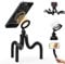TELESIN° Treppiede Magnetico Smartphone Flessibile - [2 in 1] Flessibile Regolabile Mini Treppiede Cellulare Portatile, 360° Rotazione, Treppiede Portatile con Vite 1/4 per iPhone/Android/Go Pro ecc