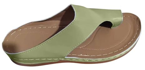 Tong Orthopédique Femme Claquette à Soutien Plantaire Confort Anti-dérapant Chaussons Compensées Douces Pantoufle Plateforme de Marche Plage Nu Pieds Tongs Claquettes Mousse de Yoga Piscine Chaussures