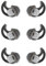 MQIMY Silicone Replacement Earbud Tips Earbud Covers Ear Tips Compatible with Bose QC20 QC20i SoundSport SIE2i IE2 IE3 Headphone Rubber Tips 3 Pairs Small