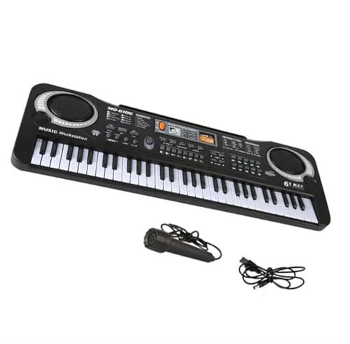 tastiera elettronica 61 Tasti Tastiera Elettronica Musicale Digitale Per Tastiera Pianoforte Elettrico Regalo