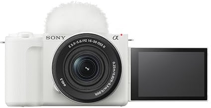 Sony Alpha ZV-E10 II APS-C Mirrorless Interchangeable Camera 4K 60p video 26.0MP with 16-50 mm f/3.5-5.6 Power Zoom Lens Advanced digital stabilisation, Real-time Eye Autofocus (Renewed)