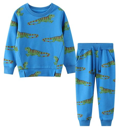 Kleinkind Jungen Sweatshirt Outfits Langarm Dinosaurier Top Hosen Sweatsuit 2PCS Outfits Set Neugeborenen Mädchen Baby Kleidung Unter 10