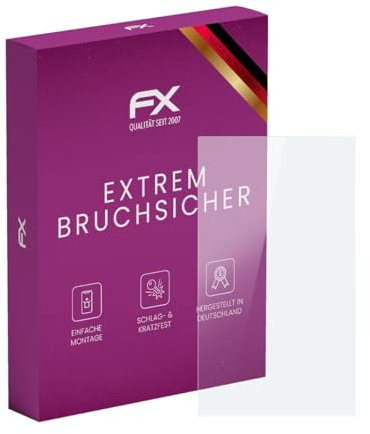 atFoliX Protection Écran Film de verre en plastique compatible avec Acer Nitro V 15 Verre film protecteur, 9H Hybrid-Glass FX Protection Écran en Verre trempé de plastique