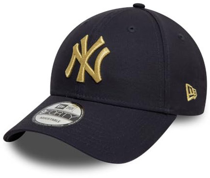 New Era 9Forty Strapback Cap - New York Yankees Navy Gold