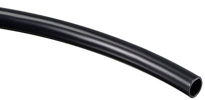 QUARKZMAN Tuyau Cache Cable 4mm ID Tube en PVC Noir pour Gainage de Câbles, 7 M de Manchon pour Gainage de Câbles et Protection des Câbles