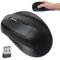 Wireless Mouse Bluetooth Ergonomic Vertical Rechargeable Silent Portable Cordless Dual Mode High Precision Optical Mice with 7 Buttons USB Receiver for Laptop/Tablet/MacBook,Reduce Wrist Pain（Black）