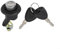 GLFLOW Verrou de coffre de porte arrière avec 2 clés 905020198R pour Dacia Logan Sandero Duster 2008-2013 Direct Fit
