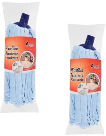 Pack Piumer 2 Fregonas de MicroFibras | Mega-Absorbentes | Muy Resistentes | para Todo Tipo de Pisos y Suelos